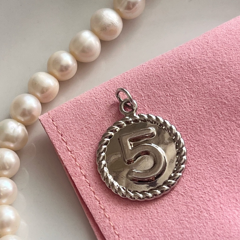 Chanel Silver Double Sided Charm - Picture 3 of 7